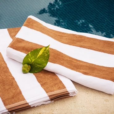 Toalla piscina Forest Cafe-Blanca