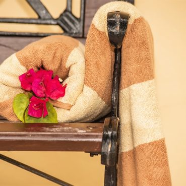 Toalla piscina Forest Cafe-Vainilla