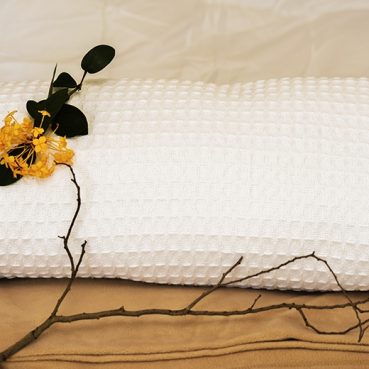 Colcha Waffle - Platino